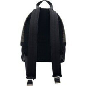 Fendi Brown Logo Backpack Leather Daypack FF